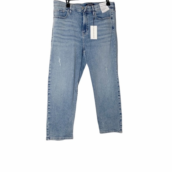 Calvin KLEIN JEANS. High rise cropped.  Size 32 - Picture 3 of 8